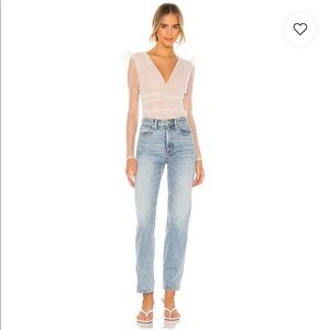 NBD Aspyn Bodysuit in White